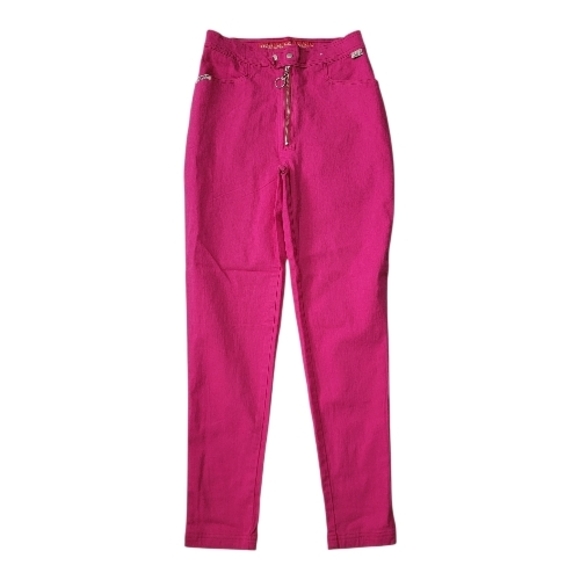 Revolt Jeans Pants - Vintage Revolt Hot Pink Pants